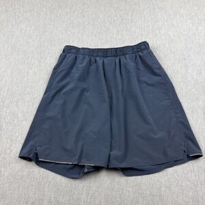 Lululemon Shorts Mens Medium Blue Surge Linerless 7" Gym Athletic Running Active